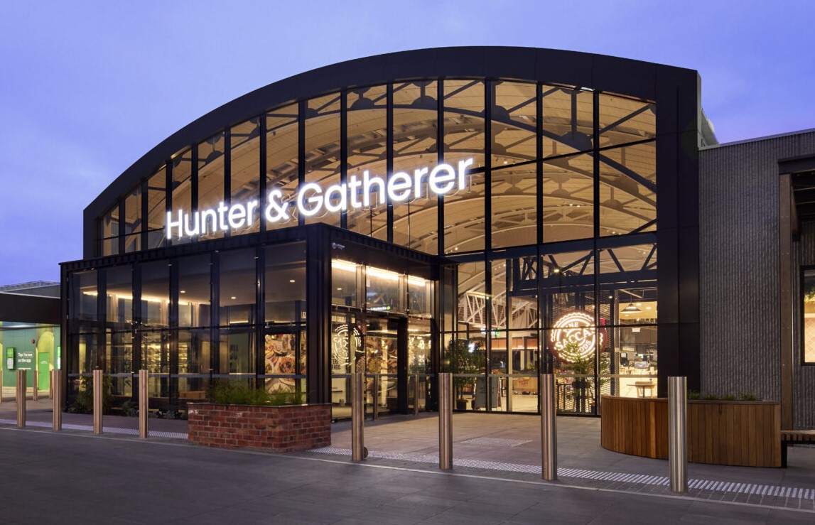 Home Commercial glazing installation at Hunter and Gatherer Epping - Melbourne