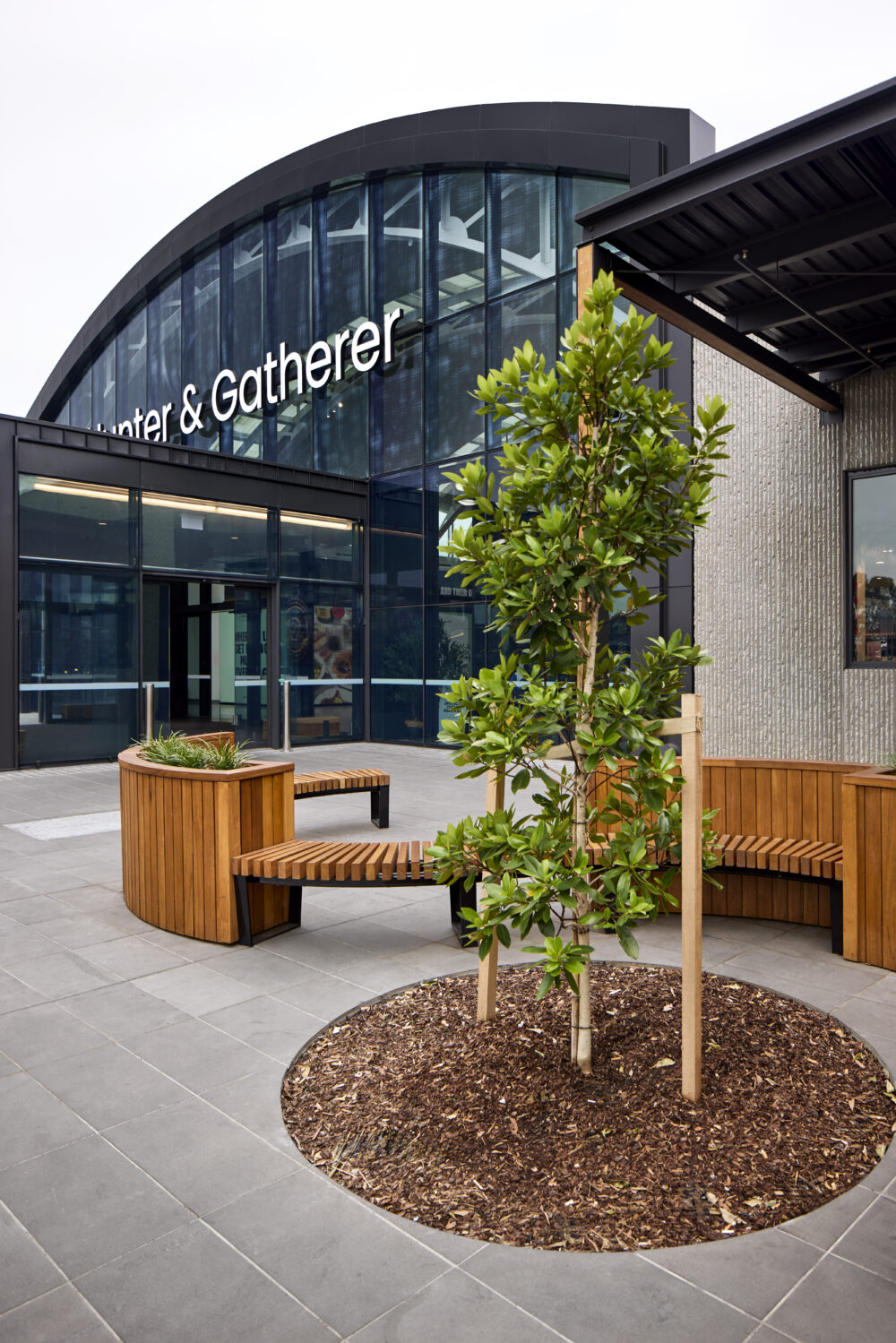 Home Commercial glazing installation at Hunter and Gatherer Epping - Melbourne