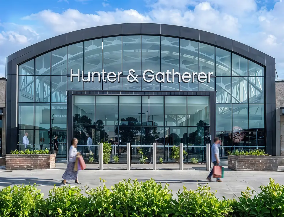 Home Commercial glazing installation at Hunter and Gatherer Epping - Melbourne